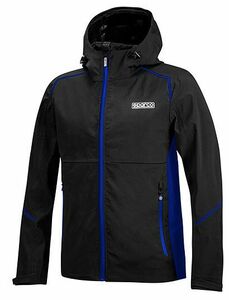 SPARCO（スパルコ） 3 IN 1 ジャケット JACKET ブラックxブルー Lサイズ