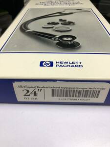 美品　　Hewlett Packard 製　聴診器　(hp ヒューレットパッカード　ラパポート )Rappaport-Sprague Stethoscope