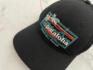 新品　ハワイ限定　patagonia パタゴニア　 パタロハ　パタロハ　pataloha ホノルル限定　メッシュキャップ キャップ帽子 フリーサイズ