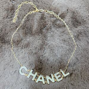 期間セール Chanelシャネルネックレス ゴールド Chanelロゴ