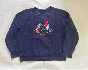 ラルフローレン cross flags hoodie クロスフラッグ ネイビー rrl country sport 1992 1993 ポロカントリー stadium p wing snow beach.