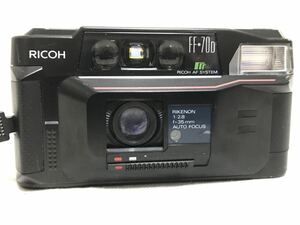 RICOH リコー FF-70D フィルムカメラ 動作しますがジャンク 111a0310