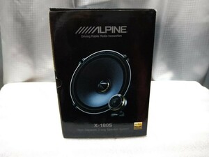 送料無料 新品未使用品 アルパイン X-180S ツイーター X PREMIUM SOUND ALPINE