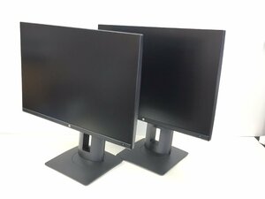 HP24型液晶モニター Z24n 高さ調整 縦回転 2台セット　中古品