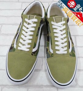 2S6514/未使用品 VANS×BAPE オールドスクール バンズ エイプ ABC CAMO Old Skool カモ