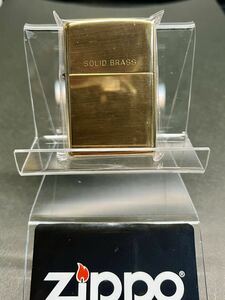 新品未開封　ZIPPO ジッポー　ライター　真鍮鏡面仕上げ