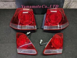 ★送料無料★トヨタ 純正 GRS180 GRS182 18系 クラウン アスリート LED テールランプ 1台分セット ゼロクラ