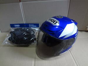 希少　SHOEI J-FORCE Ⅱ　ショウエイ　ジェイフォース２　TEAM　YAMAHA　RACING　青　ヘルメット　　　