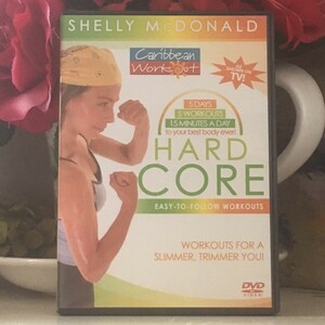 Caribbean Workout: Hard Core/Shelly McDonald 体幹 フィットネス エクササイズ ワークアウト DVD 美品