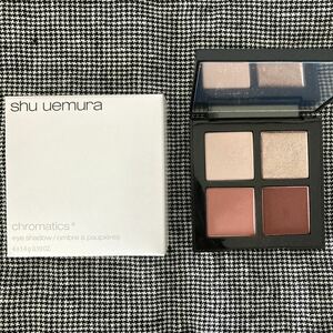 美品 shu uemura シュウウエムラ クロマティックスクワッド アイスカルプト ハナミスプリング アイシャドウパレット 春 国内正規品 チーク