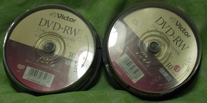 ＤＶＤ－ＲＷ　　Ｖｉｃｔｏｒ　　１９枚