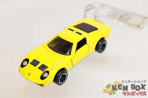 TOMICA アミューズメントトミカ LAMBORGHINI ランボルギーニ MIURA ミウラSV 太タイヤ 黄 ホイールメッキ落ち ジャンク品 中国製 現状渡し