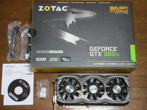 ZOTAC NVIDIA GeForce GTX980Ti 6GB amp! EXTREME EDITION