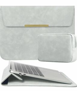 TOWOOZ【折り畳み式】Macbook Pro/Macbook Air ケース 13 インチ 薄型 耐衝撃 撥水 磁石設計 収納袋付き Macbook Air/Pro 13~14インチ 