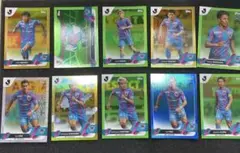 topps jリーグ カード　サガン鳥栖　10枚セット　サッカーカード