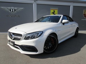 Cクラスカブリオレ C63 S AMG19AW　黒革