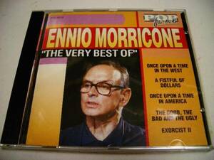 CD Very Best Of Ennio Morricone エンニオモリコーネ映画音楽集/死刑台のメロディ,ウエスタン等23曲