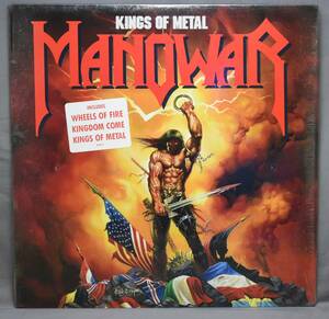 ▲☆【MANOWAR】マノウォー 名盤 KINGS OF METAL シュリンク[LP]★△