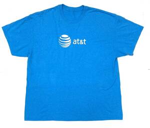 00〜10s AT&T 企業 Tシャツ 水色