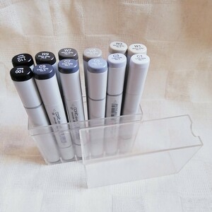 コピック COPIC コピックスケッチ 画材 マーカーc1-c9,w1-w9,100,110 wセットケース入り