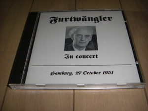 CD「フルトヴェングラー / ブラームス交響曲１番」1951 Tahra 輸入盤