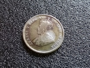 銀貨 海峡植民地 10セント 1926年 ジョージ5世 イギリス植民地