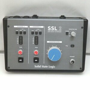 1円【ジャンク】Solid State Logic/USB オーディオインターフェス SSL2 通電確認済/729702X1/41