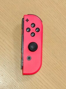 【ジャンク】ニンテンドースイッチ ジョイコン ネオンレッドR右のみ