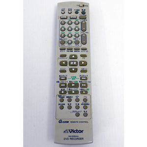 【中古】Victor DVDレコーダーリモコン RM-SDR043J [管理:1150011634]