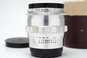 06【良上品 希少】M42 Carl Zeiss Jena Biometar 2,8/80mm ツァイス ビオメター 赤T 1952年製 f2.8