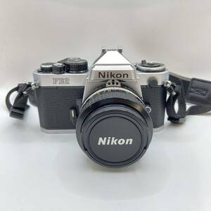 Nikon ニコン FE2 フィルムカメラ シルバー レンズ フィルムカメラ ジャンク