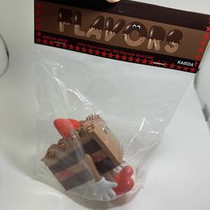 302 チョコレートショートケーキ　フレーバーズ ソフビ　KAIEDA 新品未開封
