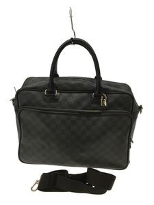 LOUIS VUITTON◆1)イカール_ダミエ・グラフィット_BLK/PVC/BLK