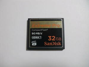 一部ダコン有り　32GB　SanDisk　EXTREME PRO　UDMA7　90MB/s　CFカード　フォーマット済み　メモリーカード　コンパクトフラッシュカード