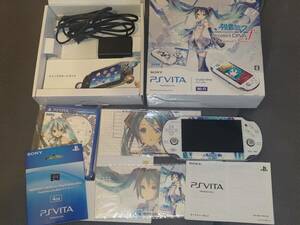 PSVITA PlayStation Vita 初音ミク Limited Edition Wi‐Fiモデル PCHJ-1000 本体 リミテッドエディション 保護フィルム未使用 