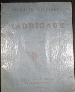 ☆ ラオル・デュフィー カラー・リトグラフ挿絵本 ステファン・マラルメ １９２０年