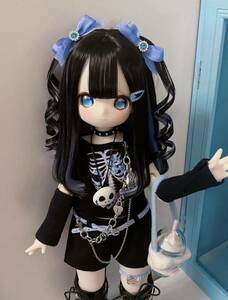 BJDドール用ウィッグ MDD/kumako/DDサイズ通用 8-9インチ 球体関節人形 doll