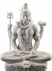 ヒンドゥー教　シヴァ神　大理石風像　シバ神　仏像