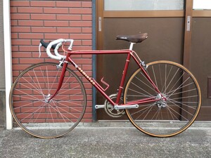 希少 REMINTON レミントン クロモリ ロードバイク レッド サイズ51cm 2×7S SUNTOUR SUPERBE PRO DIA-COMPE BRS500 動作確認済み美品