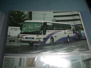 【バス写真】ＫＧ（ハガキ）版５枚　JRバス中国　エアロバス　ガーラ　大阪駅