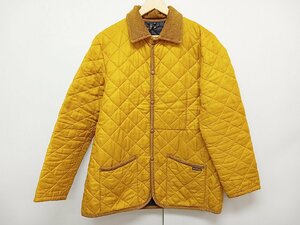 [12B-512-058-1] LAVENHAM ラベンハム キルティングジャケット サイズM イエロー系