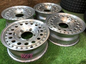 ブリヂストン ＢＥＲＧ 15inch 6j+23 PCD139.7 5穴 タウンエース ライトエース ジープ ジムニー シエラ エスクード ラガー ロッキー