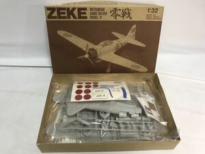 1/32 ZEKE 零戦 MITSUBISHI A6M2 REISEN MODEL21 プラモデル 未開封 未組立 SWALLOW Model T1112112
