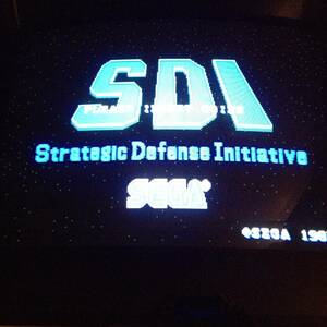 SEGA S D I (Strategic Defense Initiative) SYSTEM 16B