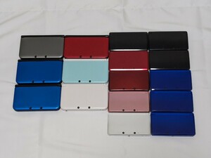 【1円】 ニンテンドー 3DS 10台 3DS LL 6台 本体 まとめ売り ブラック 黒 ホワイト 白 赤 ピンク ブルー 青 ミント タッチペン 任天堂