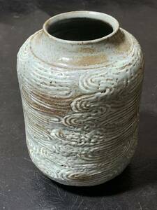 伊藤彰敏 花瓶 陶器 花器 フラワーベース 壺