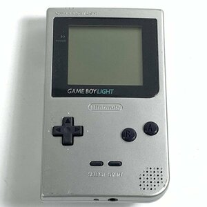 NINTENDO 任天堂 MGB-101 ゲームボーイライト SILVER ゲーム機本体＊現状品