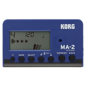 KORG 電子メトロノーム MA-2 青黒 ベストセラーのカードタイプメトロノーム MA-2-BLBK 買いだおれ