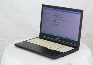 FUJITSU FMVA2601GP LIFEBOOK A577/SX　Core i3 7130U 2.70GHz 4GB 500GB■現状品