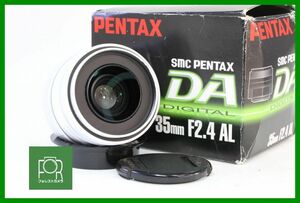 【同梱歓迎】【動作保証・点検済】良品■SMC PENTAX-DA 35mm F2.4 AL ホワイト■箱(破れあり)付き■AH216